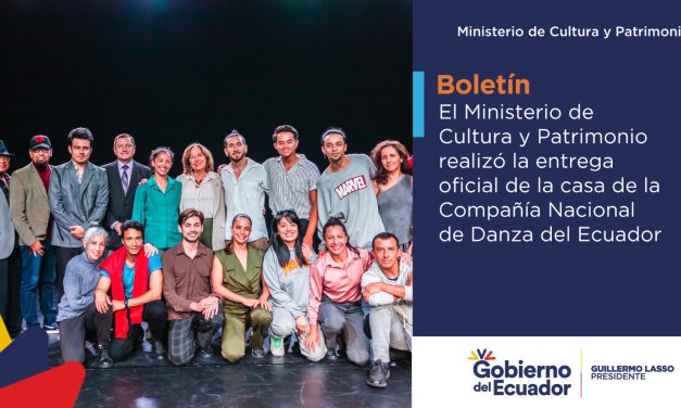 Lindo Ecuador | El Ministerio de Cultura y Patrimonio realizó la entrega oficial del inmueble a la Compañía Nacional de Danza del Ecuador – Ministerio de Cultura y Patrimonio