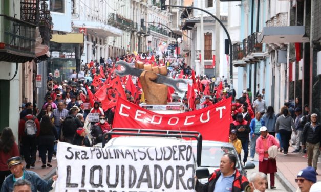 Noticias para migrantes Ecuatorianos Movilizaciones por el 1 de mayo se tomaron las calles del Centro Histórico de Quito – Diario La Hora