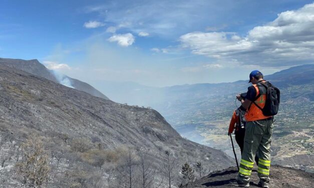 Noticias para migrantes Ecuatorianos Suben a 850 las hectáreas afectadas por incendio forestal en el Quingo