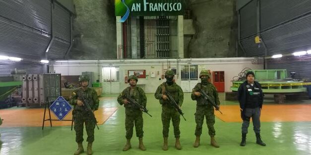 Noticias para migrantes Ecuatorianos Militares resguardan la seguridad en la central hidroeléctrica Minas