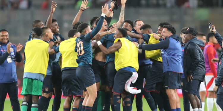 La Tri celebrando pase al Mundial 2026