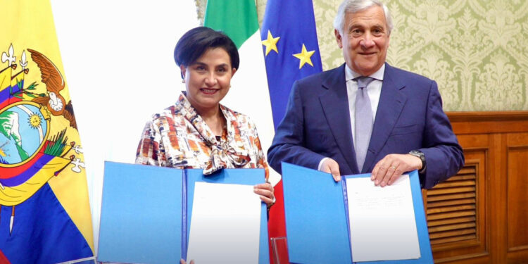 Ecuador e Italia avanzan en migración legal y cooperación financiera