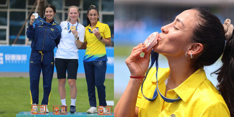 Gabriela Vargas logra bronce y abre el medallero para Ecuador