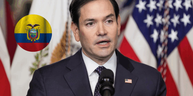 Marco Rubio visitará Ecuador en septiembre 2025