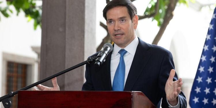 Marco Rubio refuerza cooperación con Ecuador