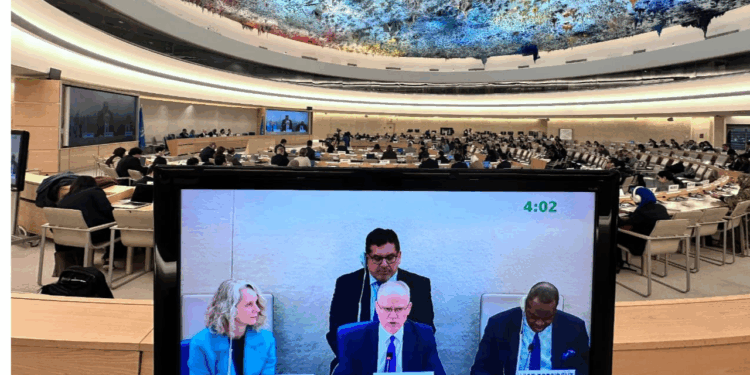 Delegación ecuatoriana celebrando elección al Consejo de Derechos Humanos de la ONU