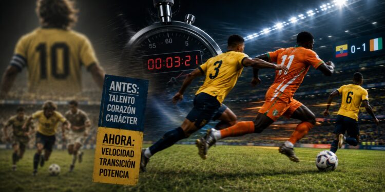 Noticias fútbol Ecuador La tiranía del atleta moderno: Cuando la velocidad desborda la jerarquía de La Tri