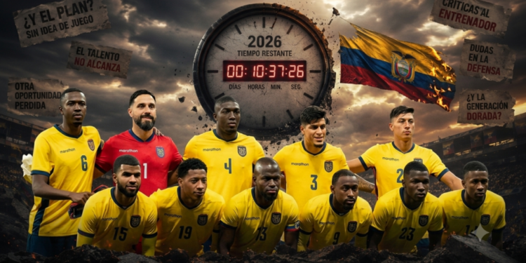 Noticias fútbol Ecuador Una oportunidad que se escapa: Ecuador y el riesgo de convertir una generación dorada en una promesa incumplida