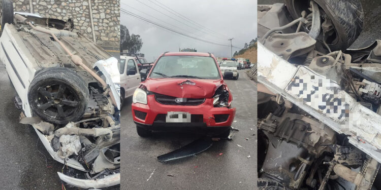 Noticias para migrantes Ecuatorianos Cuatro heridos por grave accidente de tránsito ocurrido en la vía rápida Cuenca – Azogues