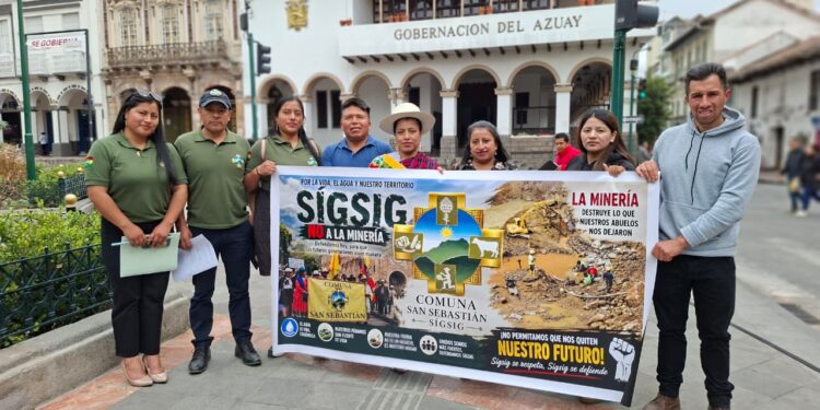 Noticias para migrantes Ecuatorianos Comuna denuncia nuevas rutas para mineros en Sígsig