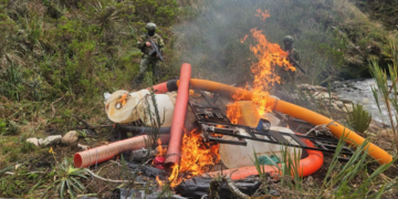 Noticias para migrantes Ecuatorianos Así militares inhabilitaron un campamento de minería ilegal en Sígsig