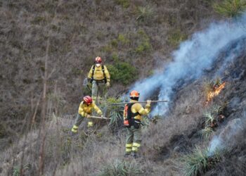 Noticias para migrantes Ecuatorianos Grave incendio forestal consume más 200 hectáreas de vegetación en Oña