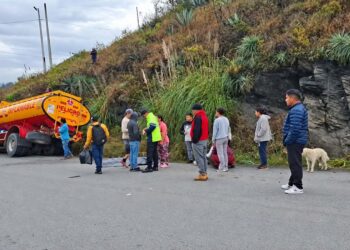 Noticias para migrantes Ecuatorianos Conductor de tanquero falleció en Chordeleg 