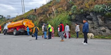 Noticias para migrantes Ecuatorianos Conductor de tanquero falleció en Chordeleg 